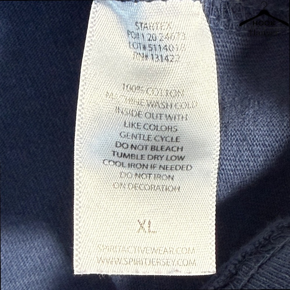 Spirit Jersey Biltmore Estate Shirt XL Blue Fireworks Long Sleeve Souvenir Tee - Picture 7 of 10